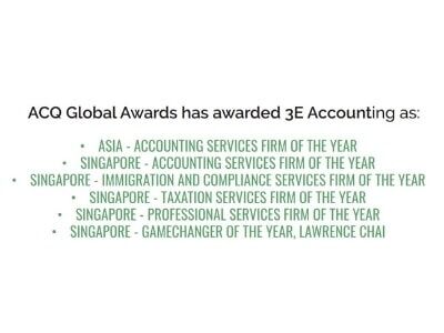3E Accounting Clinches 6 Awards at ACQ5 Global Awards 2020
