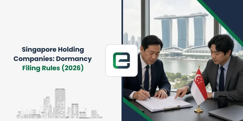 Singapore Holding Companies: Dormancy Filing Rules (2026) Singapore Holding Companies: Dormancy Filing Rules (2026)